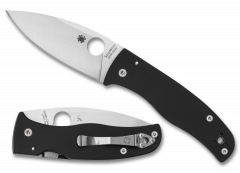 Spyderco Knives Bodacious C263GP CPM-S30V Stainless Steel Black G10 Pocket Knife