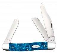 Case xx Knives Stockman Teal Swirl Kirinite 12291 Stainless Pocket Knife