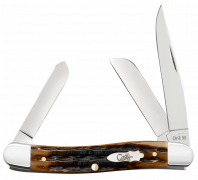 Case xx KnivesMed Stockman Kinfolks Molasses Bone 12772 Stainless Pocket Knife