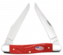 Case xx Knives Muskrat Rough Red Stars Stripes 30693 Stainless Pocket Knife