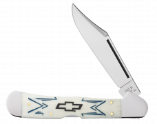 Case xx Knives Copperlock Chevrolet Natural Bone 33722 Stainless Knife