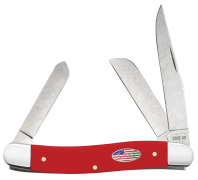 Case xx 'American Workman' Stockman 73931 Carbon Steel Red Synthetic PocketKnife