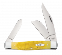 Case xx Knives Large Stockman Platts Jig Yellow Bone 75311 Stainless Knife