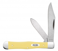 Case xx Swell Center Jack 81097 Vault Release Yellow Synthetic Pocket Knife