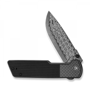 Civivi Knives Zygon Top Crossbar Lock C25035B-DS1 Black G10 Carbon Fiber Knife
