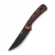 Civivi Knives Carveth Fixed Blade C25040-2 Orange Black G10 AEB-L Steel Knife