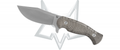 Fox Knives Eastwood Tiger Fixed Blade FX-106MIOD OD Green Micarta Niolox Knife