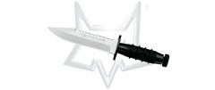 Fox Knives Mini Fox Fixed Blade Knife 1699N 420C Stainless Black Aluminum