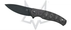 Fox Knives Ziggy Liner Lock FX-308 CFB Black N690Co Stainless/Carbon Fiber