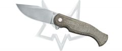 Fox Knives Eastwood Tiger FX-524G Liner Lock Micarta D2 Steel Pocket Knife