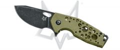 Fox Knives Suru Frame Lock FX-526 ALG N690Co Stainless Green Aluminum