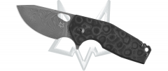 Fox Knives Suru Frame Lock FX-526DCF Black Camo Carbon Fiber Damascus Knife
