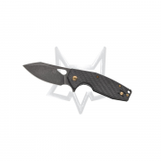 Fox Knives Yaru 527LI-CF Liner Lock Carbon Fiber PVD M398 Stainless Pocket Knife