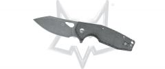 Fox Knives Yaru FX-527LI-MB Liner Lock Black Micarta M398 Steel Pocket Knife