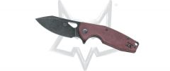 Fox Knives Yaru FX-527LI-MBU Liner Lock Burgundy Micarta M398 Steel Pocket Knife