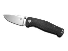 Fox Knives Tur Liner Lock FX-528 Elmax Stainless Black Carbon Fiber