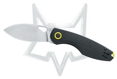 Fox Knives Chilin Liner Lock Black G10 N690Co Stainless Pocket Knife FX-530 G10B