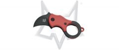 Fox Knives Mini-Ka Liner Lock FX-535RB Red FRN Black Stainless Pocket Knife
