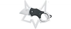 Fox Knives Mini-Ta Liner Lock FX-536 1.4116 Steel Wharncliffe Black FRN