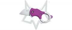 Fox Knives Mini-Ta Liner Lock FX-536P Purple FRN Stainless Pocket Knife FX-536 P