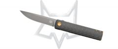 Fox Knives Chnops Liner Lock FX-543CFBR Carbon Fiber M390 Stainless Pocket Knife