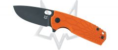 Fox Knives Core Liner Lock FX-604 OR Black N690Co Stainless Orange Pocket Knife