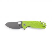 Fox Knives Brighten Blades Baby Core BB-608LG Neon Green Stainless Pocket Knife