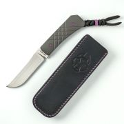 Jack Wolf Knives Pioneer FIXedc 6AL4V Titanium S90V Stainless Steel Knife