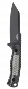 Ka-Bar George Cool Name Reverse Tanto 7702 Cro-Van Carbon Steel Smoke Knife