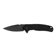 Kershaw Knives Conduit Liner Lock 1407 Black GFN Stainless Pocket Knife
