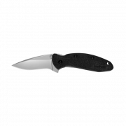 Kershaw Knives Scallion Liner Lock 1620 420HC Stainless Black Nylon