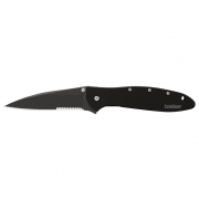 Kershaw Knives Leek 1660CKTST Black Serrated 14C28N Stainless Pocket Knife