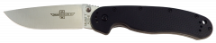 Ontario Knives RAT 1 Liner Lock 8848 AUS-8 Stainless Steel Black Nylon 6