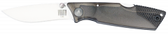 Ontario Knives Wraith Lockback 8798SMK AUS-8 Stainless Smoke Gray Handle