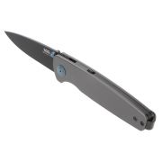 SOG Knives Twitch 3 Back Lock 11-15-03-43 Gray Aluminum Black 154CM PocketKnife