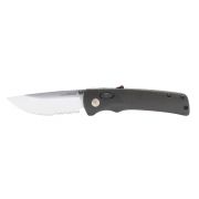 SOG Knives Flash AT-XR Lock 11-18-15-41 CRYO D2 Steel Black GRN Pocket Knife