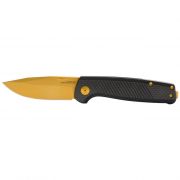 SOG Knives Terminus LTE Slip-Joint TM1007-BX Gold S35VN Stainless Carbon Fiber