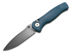 Spartan Blades Eleos Crossbar Lock SFBL15SWBL Blue GFN 154CM Stainless Knife