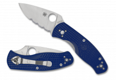 Spyderco Knives Persistence C136PSBL Dark Blue FRN S35VN Stainless