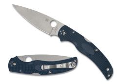 Spyderco Knives Native Chief Lightweight C244PCBL Blue CPM-SPY27 Pocket Knife