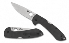 Spyderco Knives Siren C247CFP Lockback S90V Stainless Carbon Fiber Pocket Knife