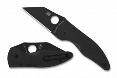 Spyderco Knives Microjimbo C264GPBK Black CPM-S30V Stainless G-10 Pocket Knife