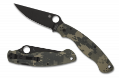 Spyderco Knives Military 2 C36GPCMOBK2 Black S30V Steel Camo G-10 Pocket Knife