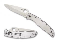 Spyderco Knives Endura 4 Lockback Stainless Steel VG-10 Blade C10P Pocket Knife