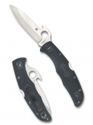 Spyderco Knives Endura 4 Lockback Grey VG-10 Stainless C10PGYW Emerson Opener