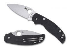 Spyderco Knives Sage 6 C123CFBCLP Carbon Fiber CPM S30V Steel Pocket Knife