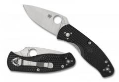 Spyderco Knives Persistence Liner Lock C136PBK 8Cr13MoV Steel Black FRN