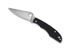 Spyderco Knives Grasshopper C138GBKP Black G-10 Sandvik 12C27 Steel Pocket Knife