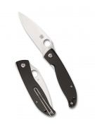 Spyderco Knives Mantra 4 C274CFP Carbon Fiber & Black G10 8Cr13MoV Steel Knife