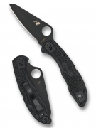 Spyderco Knives Salt 2 Lockback Black FRN H2 Stainless C88PBBK2 Pocket Knife